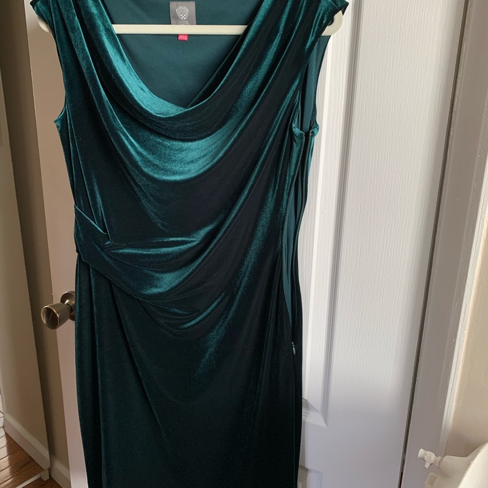 Vince Camuto Velour Cocktail Dress